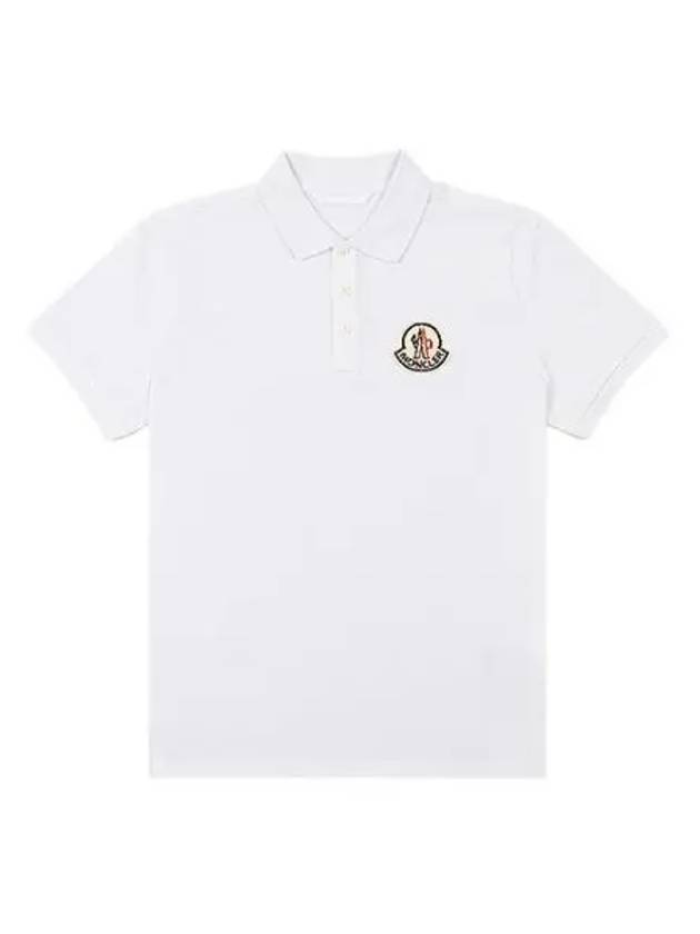 Big logo men s polo short sleeve t shirt 8A00005 89A16 00A 1053190 - MONCLER - BALAAN 1