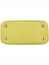 Galleria Saffiano Leather Mini Tote Bag Yellow - PRADA - BALAAN 7