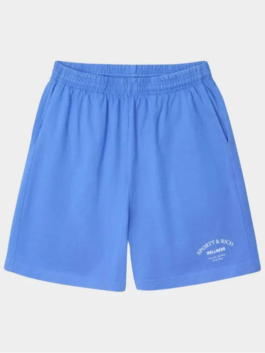 Wellness Studio Gym Shorts Sapphire - SPORTY & RICH - BALAAN 2