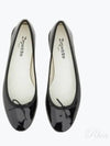 Women's Cendrillon Leather Ballerinas Flat Black - REPETTO - BALAAN 2