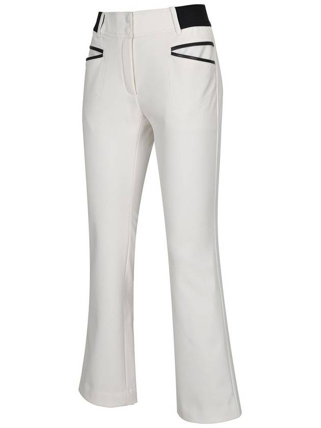 Pocket color matching bootcut pants IV - PASSARDI - BALAAN 2