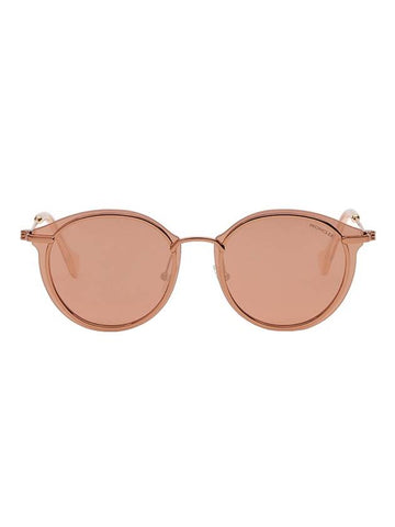 Eyewear Half Mirror Sunglasses Rose - MONCLER - BALAAN 1