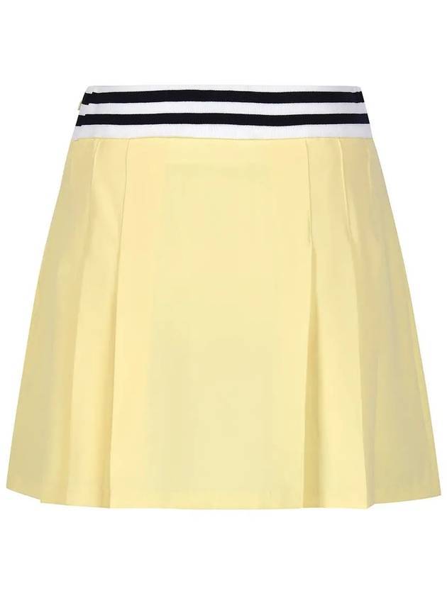 Waist color matching pleated mini skirt MW4MS609 - P_LABEL - BALAAN 6