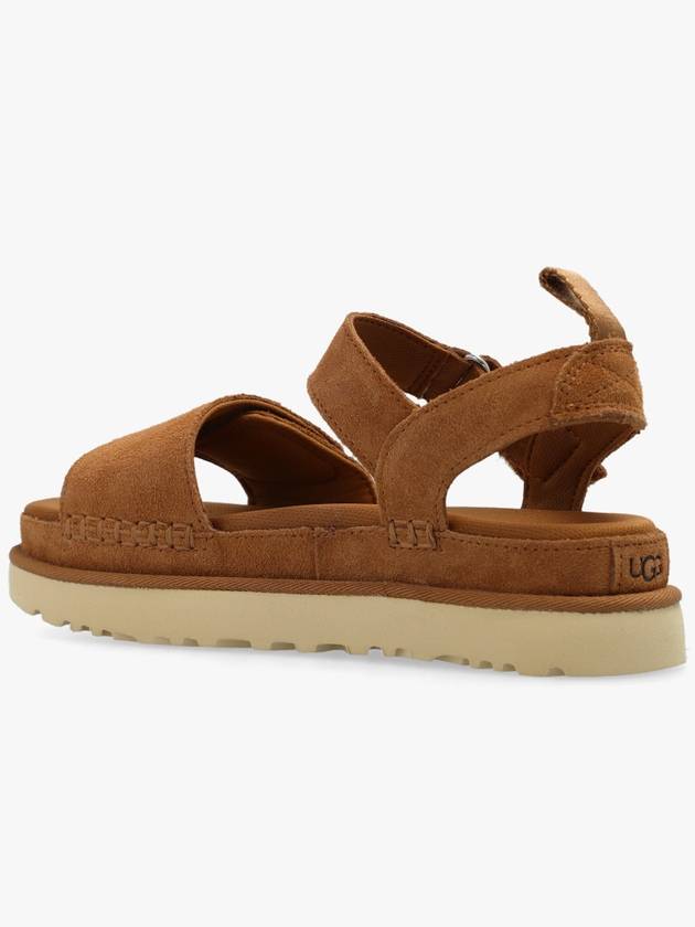 UGG ‘Goldenstar’ Platform Sandals, Women's, Brown - UGG - BALAAN 5