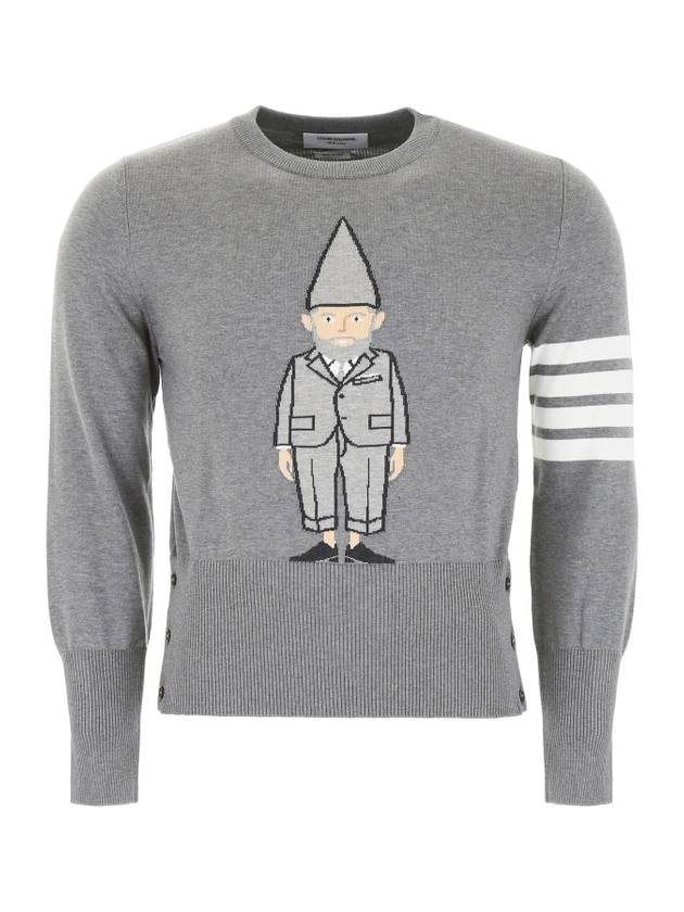 Men's Intarsia Knit - THOM BROWNE - BALAAN.