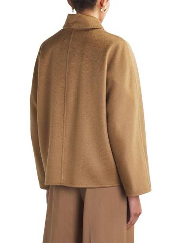 Midas Cashmere Shirt Jacket Brown - MAX MARA - BALAAN 5