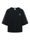 Logo Jersey T-Shirt MW3ME128BLK - P_LABEL - BALAAN 9