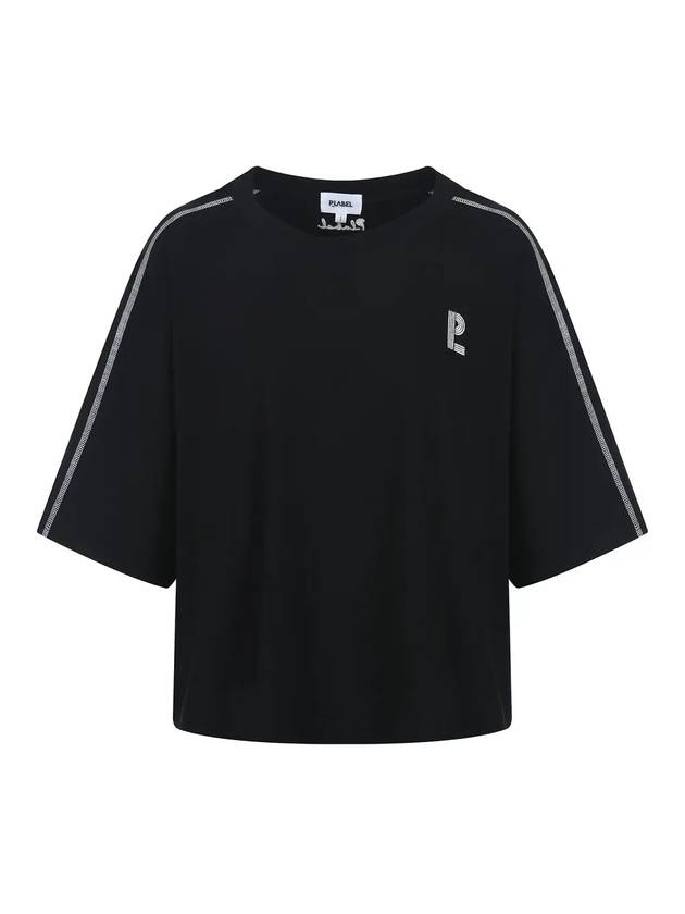 Logo Jersey T-Shirt MW3ME128BLK - P_LABEL - BALAAN 1