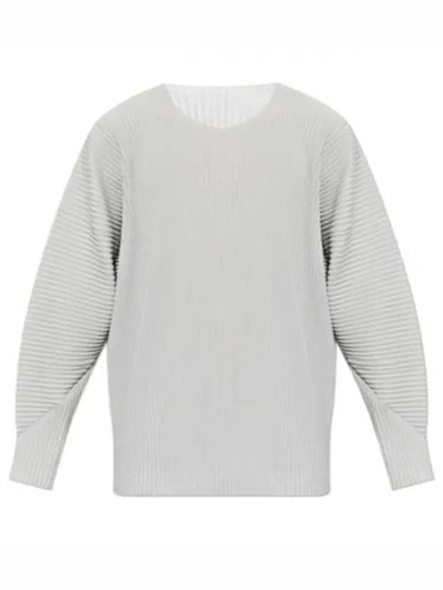 Basic Long Sleeve T-Shirt Grey - ISSEY MIYAKE - BALAAN 2