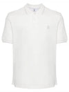 logo embroidered polo shirt ME8549779G - BRUNELLO CUCINELLI - BALAAN 2