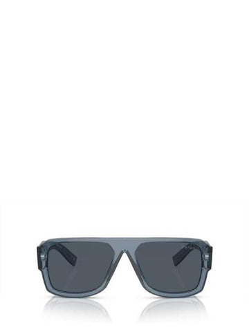 Sunglasses PR 22YS 19O70B TRANSPARENT GRAY - PRADA - BALAAN 1