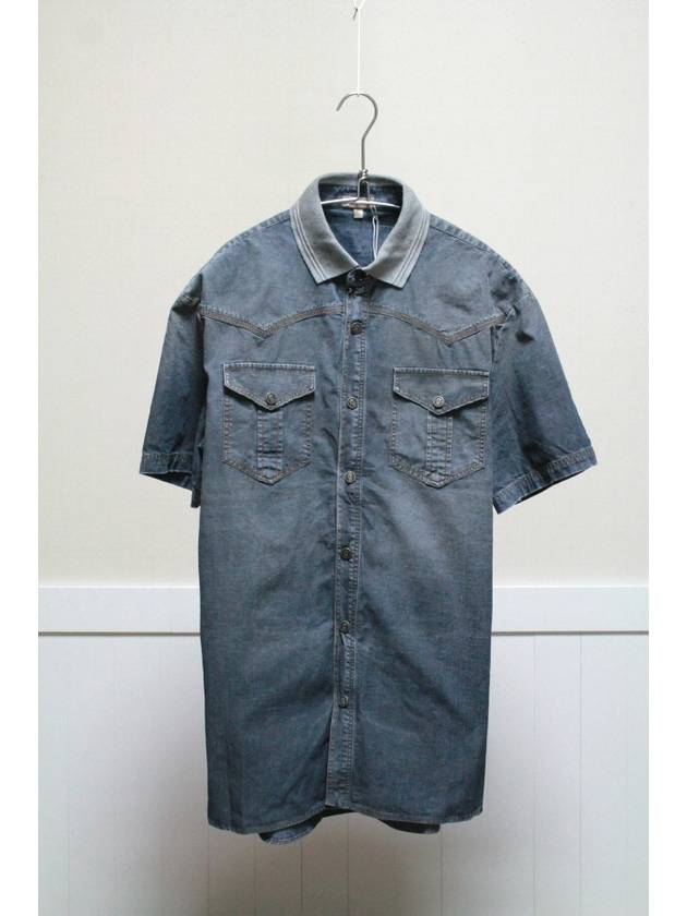 men denim shirt - JOHN GALLIANO - BALAAN 4