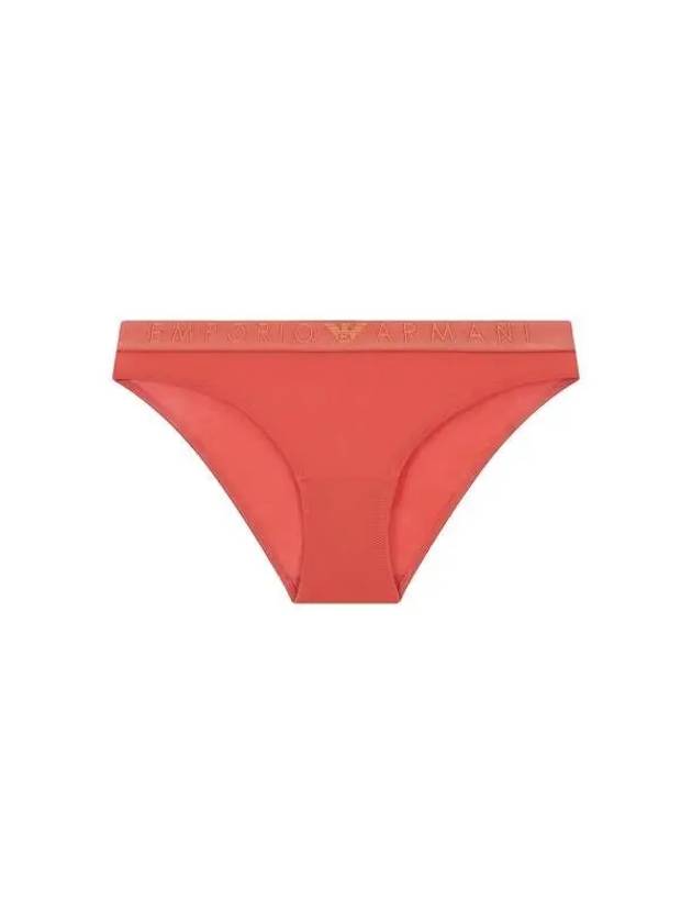 UNDERWEAR Women's Logo Band Microfiber Briefs Light Red 270187 - EMPORIO ARMANI - BALAAN 1