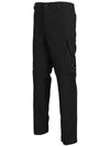 11Th Anniversary Lens Wappen Pocket Straight Pants Black - CP COMPANY - BALAAN 4