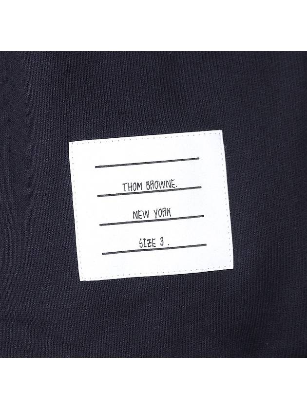 Center Back Stripe Crewneck Sweatshirt Navy - THOM BROWNE - BALAAN 7