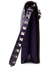 Rockstud Flap ClutchJW2B0399NBD V18 Purple - VALENTINO - BALAAN 3