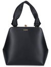 Goji Square Small Tote Bag Black - JIL SANDER - BALAAN 1