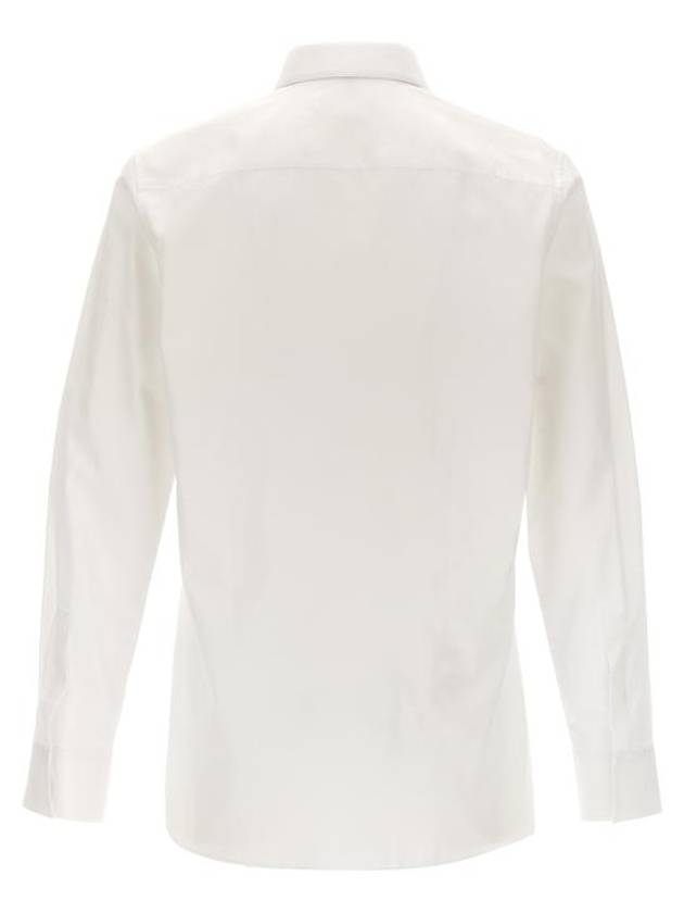 Classic Fit Poplin Long Sleeve Shirt White - GIVENCHY - BALAAN 3