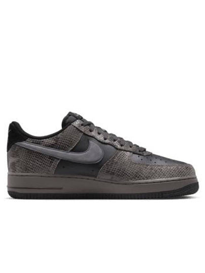 Air Force 1 Snakeskin Low Top Sneakers Brown - NIKE - BALAAN 2