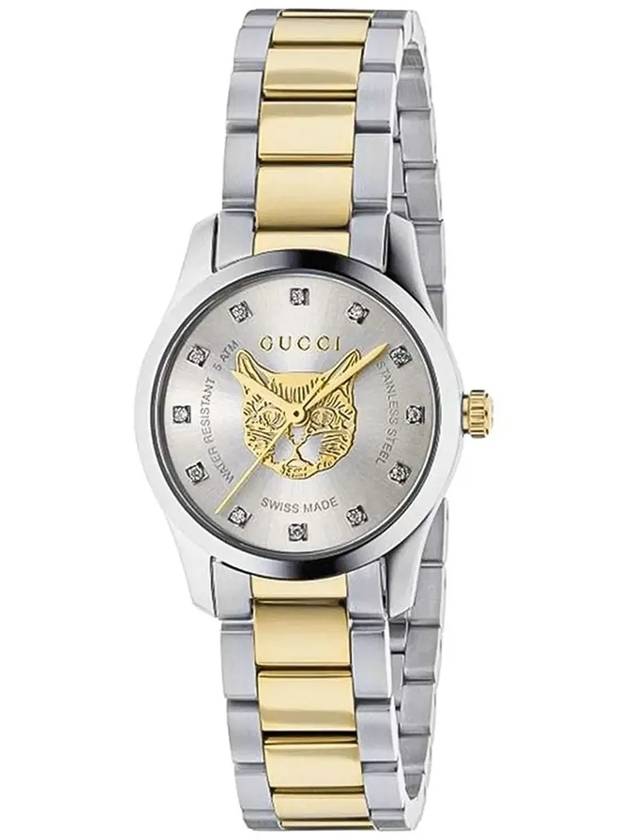 YA1265016 G Timeless Women s Metal Quartz 27mm - GUCCI - BALAAN 3