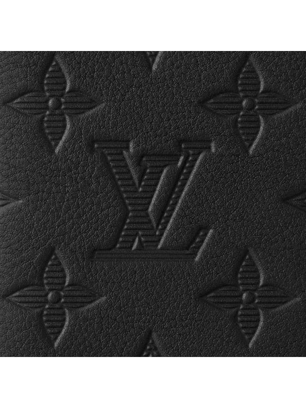 Monogram Shadow Pocket Organizer Card Wallet Black - LOUIS VUITTON - BALAAN 5