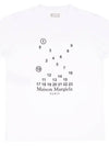 Numeric Logo Short Sleeve T-Shirt White - MAISON MARGIELA - BALAAN 6