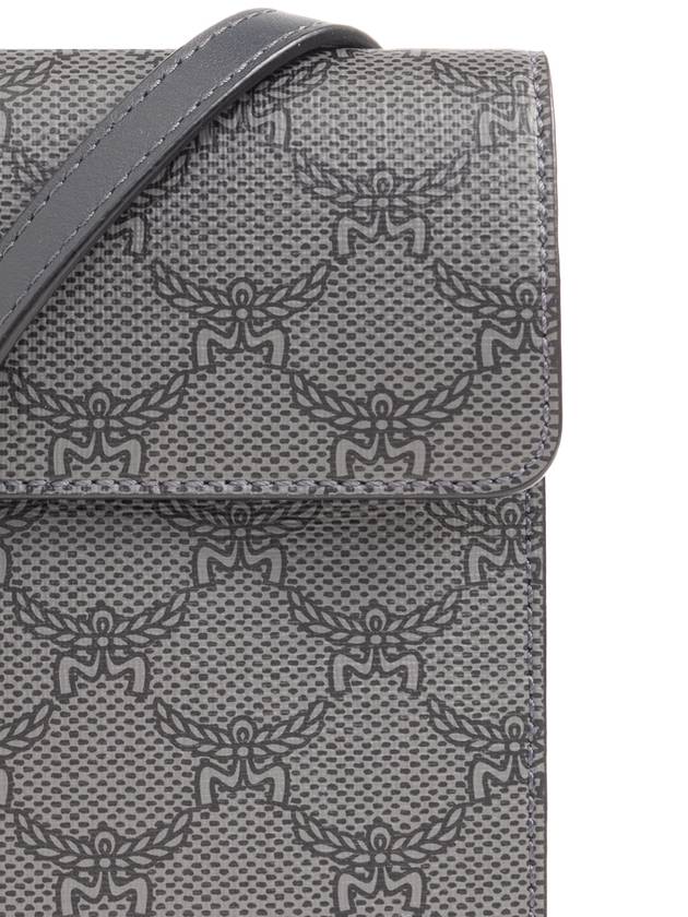 MCM Phone Pouch With Strap, Men's, Grey - MCM - BALAAN 6