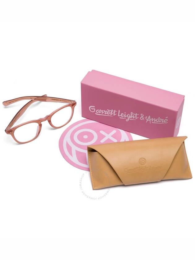 Garrett Leight GLCO X ANDRe SARAIVA Demo Oval Ladies Eyeglasses 1082 PST 46 - GARRETT LEIGHT - BALAAN 3