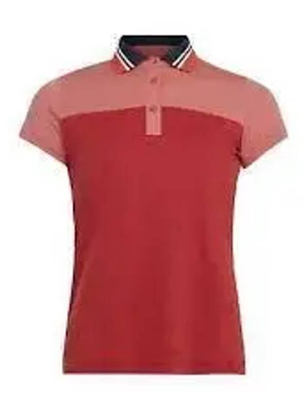 Women's Kelly Polo Short Sleeve T-Shirt Ketchup - J.LINDEBERG - BALAAN 2