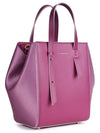 Blooming Satin Two Way Tote Bag Violet - LECHROMAQI - BALAAN 4