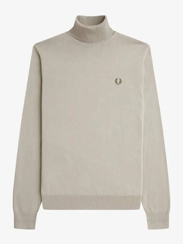 15 Sharp Roll Neck Knit S56 AFPM2339552 Gray - FRED PERRY - BALAAN 1