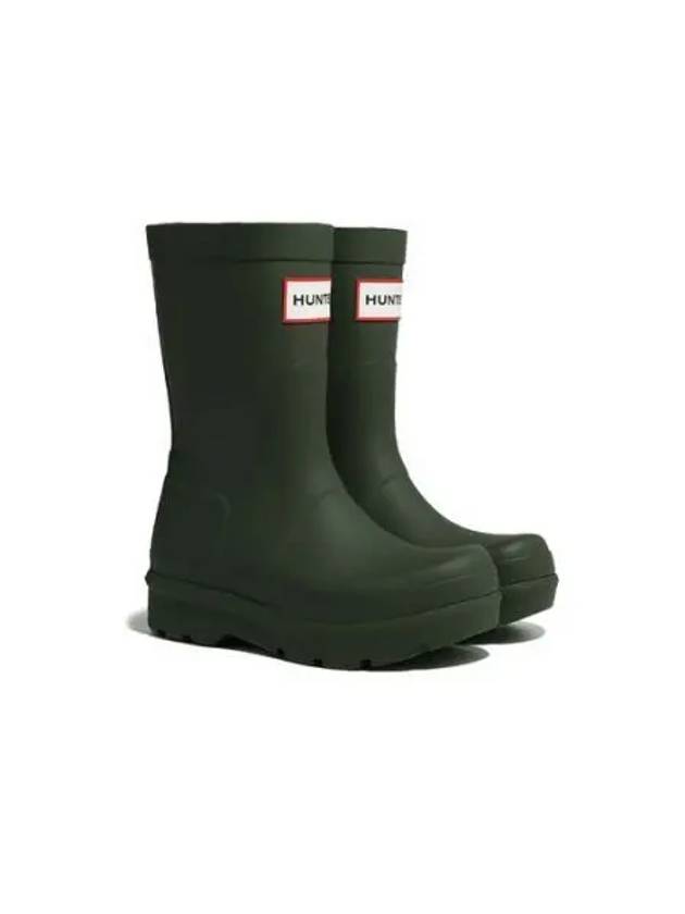 Original 2.0 Short Rain Boots Dark Olive - HUNTER - BALAAN 2