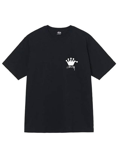 crown t shirt black men - STUSSY - BALAAN 2