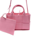 Candy Acro Intrecciato Tote Bag Pink - BOTTEGA VENETA - BALAAN 3