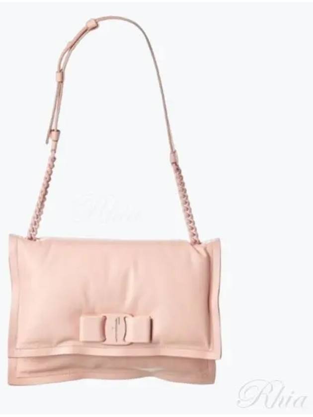 Ferragamo Small Viva Bag 21I287 Pink - SALVATORE FERRAGAMO - BALAAN 1