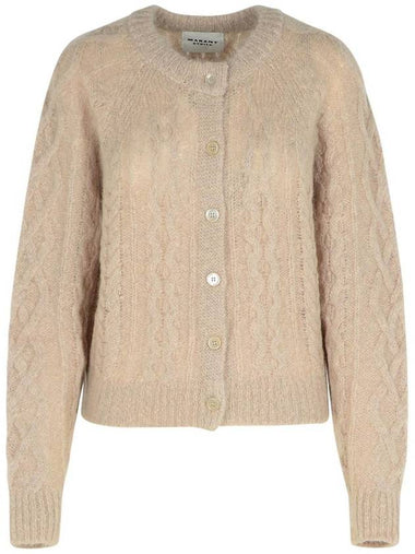 Isabel Marant Étoile 'Ery' Beige Mohair Blend Sweater - ISABEL MARANT ETOILE - BALAAN 1