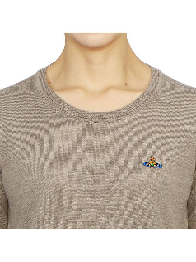 Bea Jumper Knit Top Grey - VIVIENNE WESTWOOD - BALAAN 6