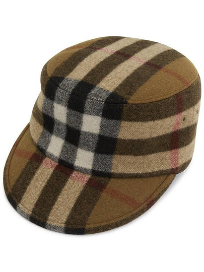 Jared Check Ball Cap Brown - BURBERRY - BALAAN 2