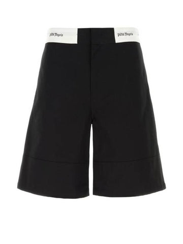 Short Pants PMCS003E23FAB003 1003 BLACKOFF - PALM ANGELS - BALAAN 1