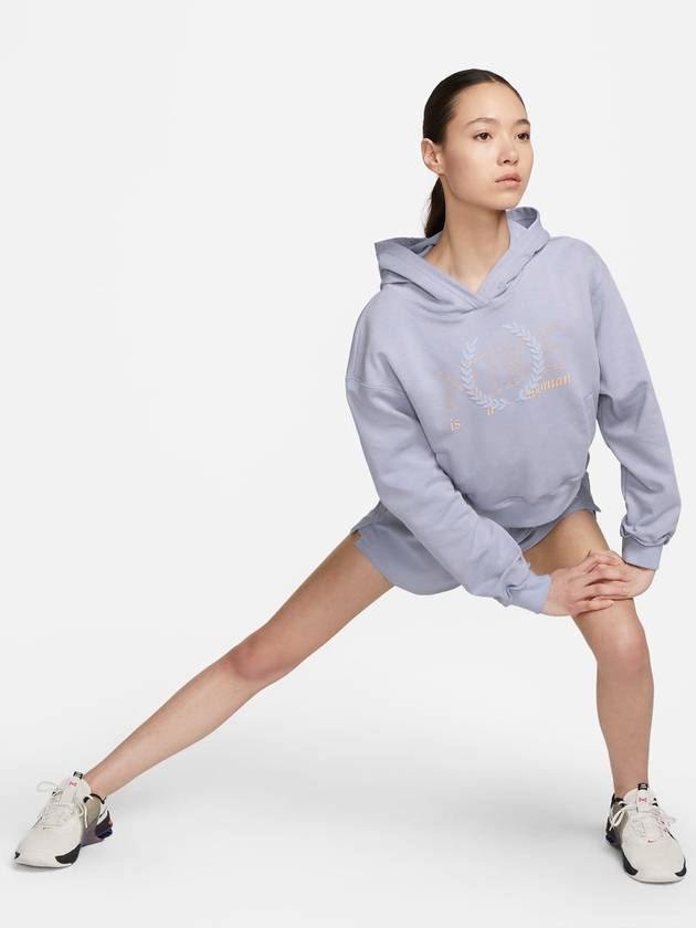 Hooded Sweatshirt DX0176 519 Lavender WOMENS M L Asian Fit - NIKE - BALAAN 6