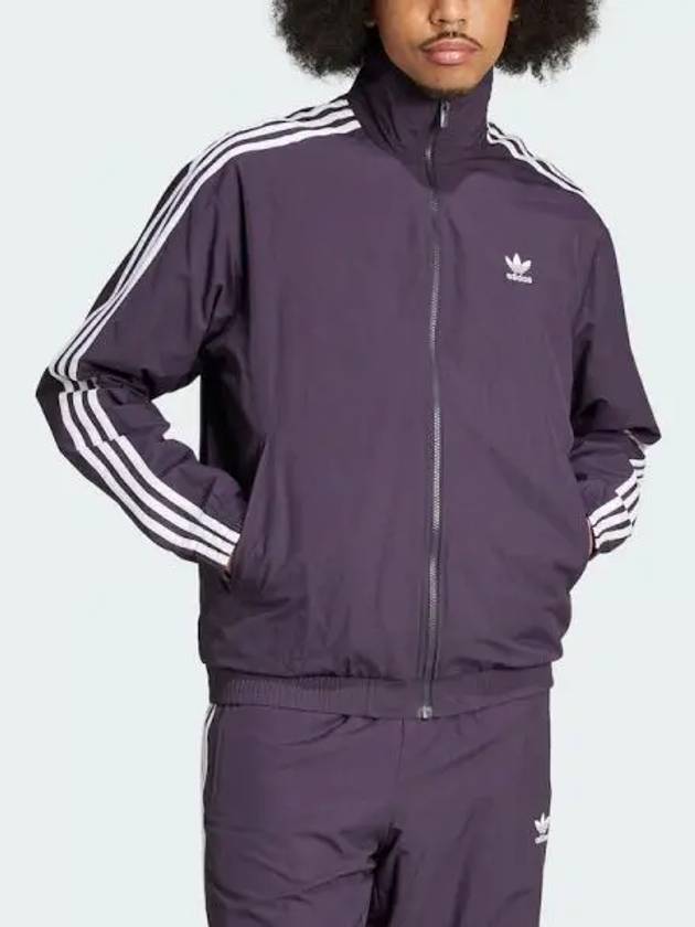 Woven Firebird Track Jacket Deep Purple - ADIDAS - BALAAN 1