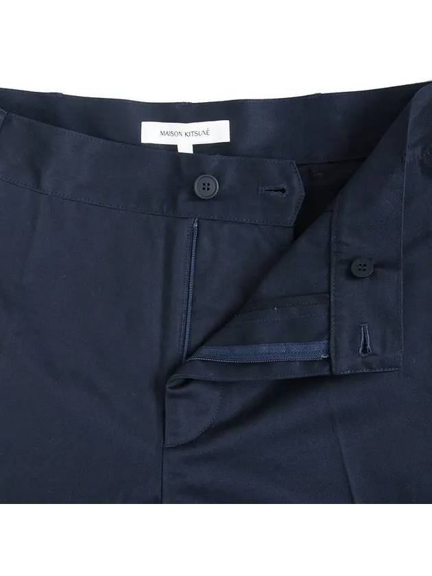 Handwriting Straight Pants Navy - MAISON KITSUNE - BALAAN 4