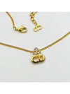 Triple Gem CD Gold Necklace 2JDIA1362 - DIOR - BALAAN 4