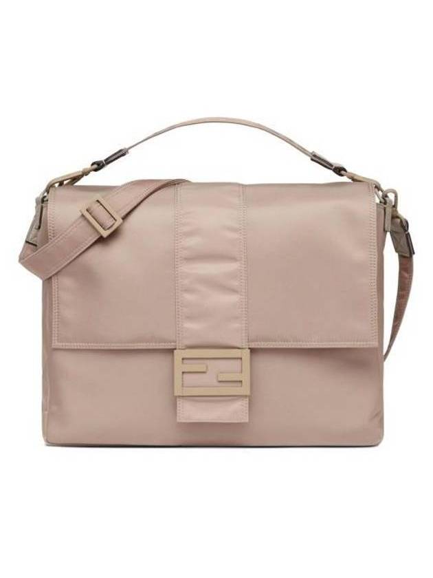 Baguette Large Messenger Bag Beige - FENDI - BALAAN.