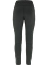 Women's Abisko Varm Trekking Tights Black Iron Grey - FJALL RAVEN - BALAAN 3