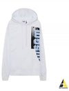 Logo Print Cotton Hoodie White - MSGM - BALAAN 2