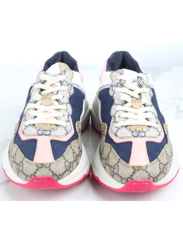 Pink sole Rhyton sneakers 35 220 - GUCCI - BALAAN 3