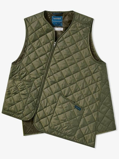 Diamond Quilted Vest Green - COMME DES GARCONS - BALAAN 2