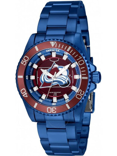 Invicta NHL Colorado Avalanche Quartz Blue Dial Unisex Watch 42216 - INVICTA - BALAAN 1