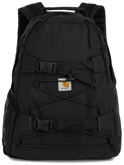 Logo Patch Kickflip Backpack Black I031468 89XX - CARHARTT - BALAAN 2